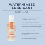 Water-Based Personal Lubricant - Sweet Maple